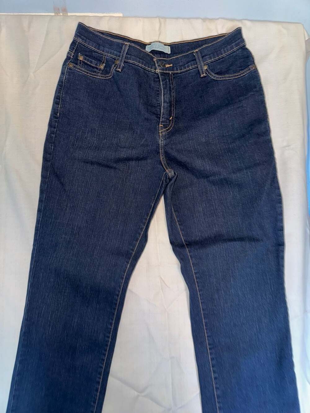 Levi's Perfectly Slimming Straight 512 Jeans Dark Wash Denim